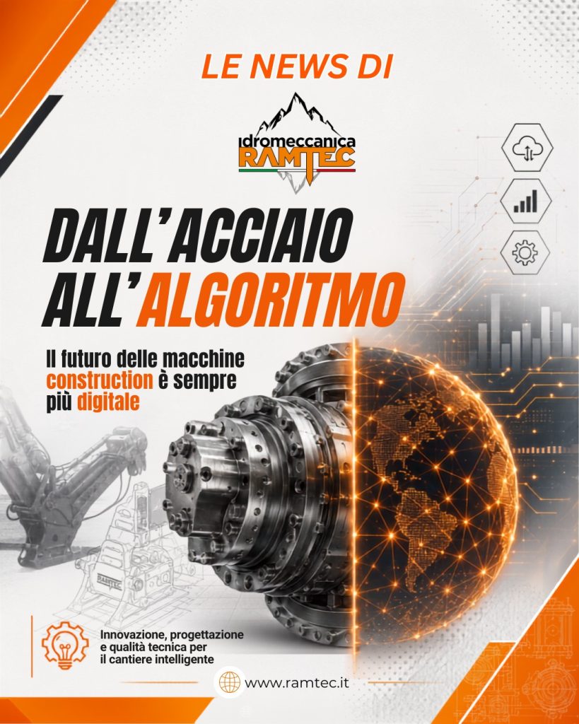 Dall’acciaio all’algoritmo: il futuro delle macchine construction è sempre più digitale